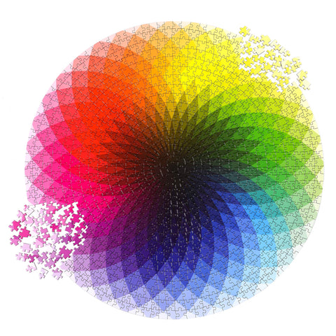 COLOR WHEEL 1000 Piece Puzzle