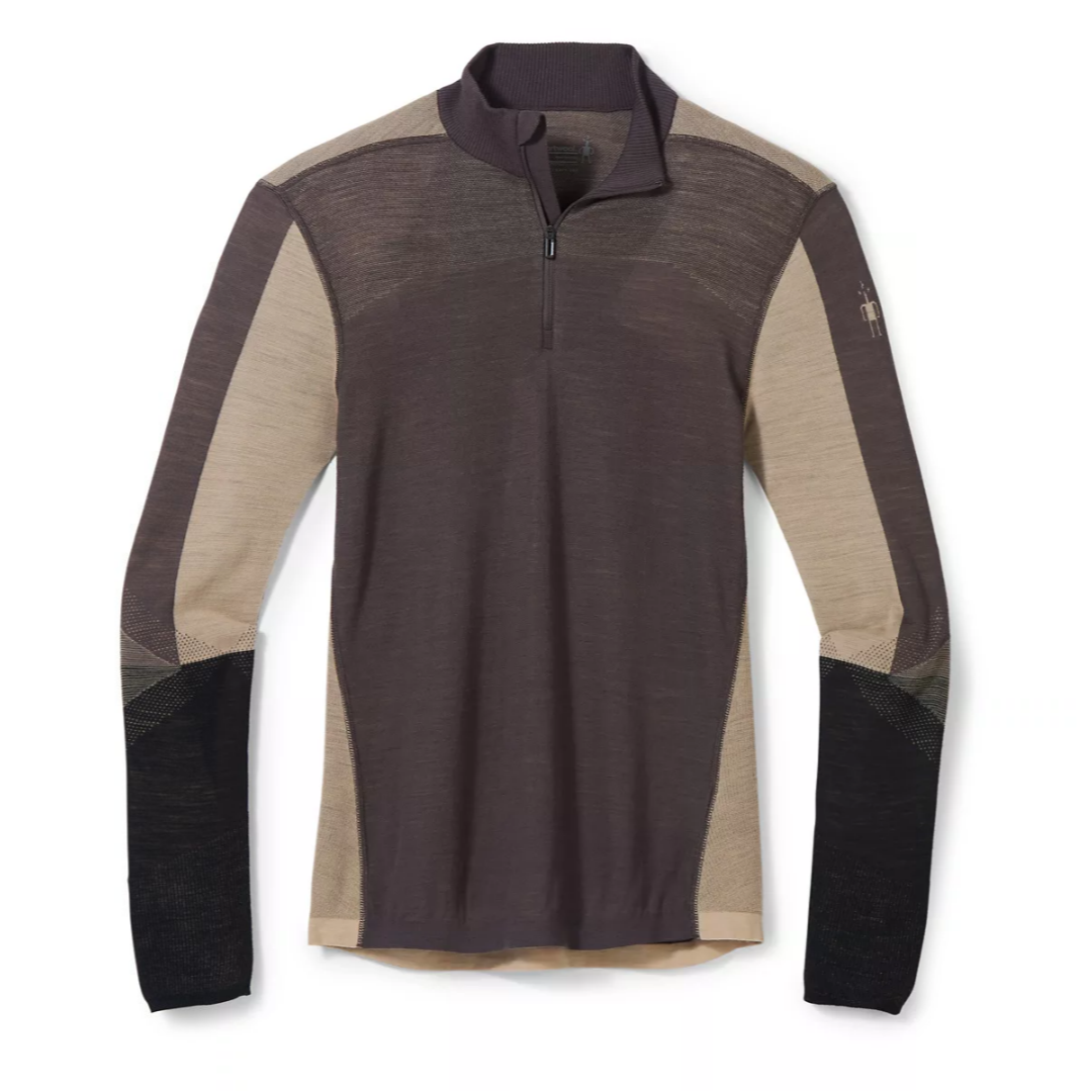 Men's Intraknit Thermal Merino Base Layer Colorblock 1/4 Zip – Vital ...