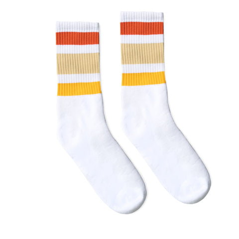 Socco US made socks, Sunset Shades Stripe