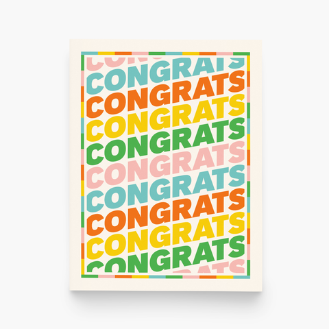 Congrats Frame Greeting Card