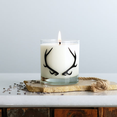 Antler Soy Candle, Matte Black