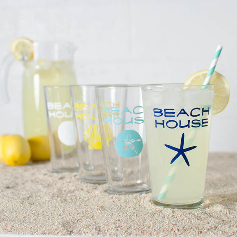 Beach Pint Glassware