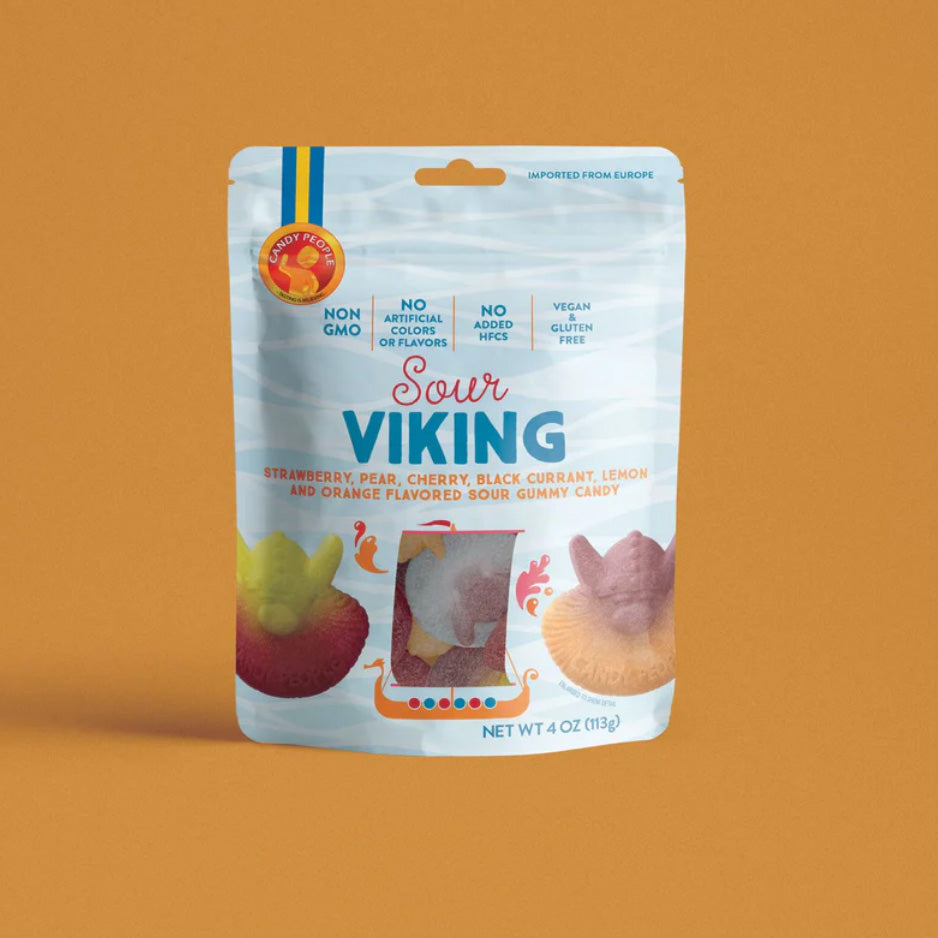Sour Viking Gummy - 4oz.