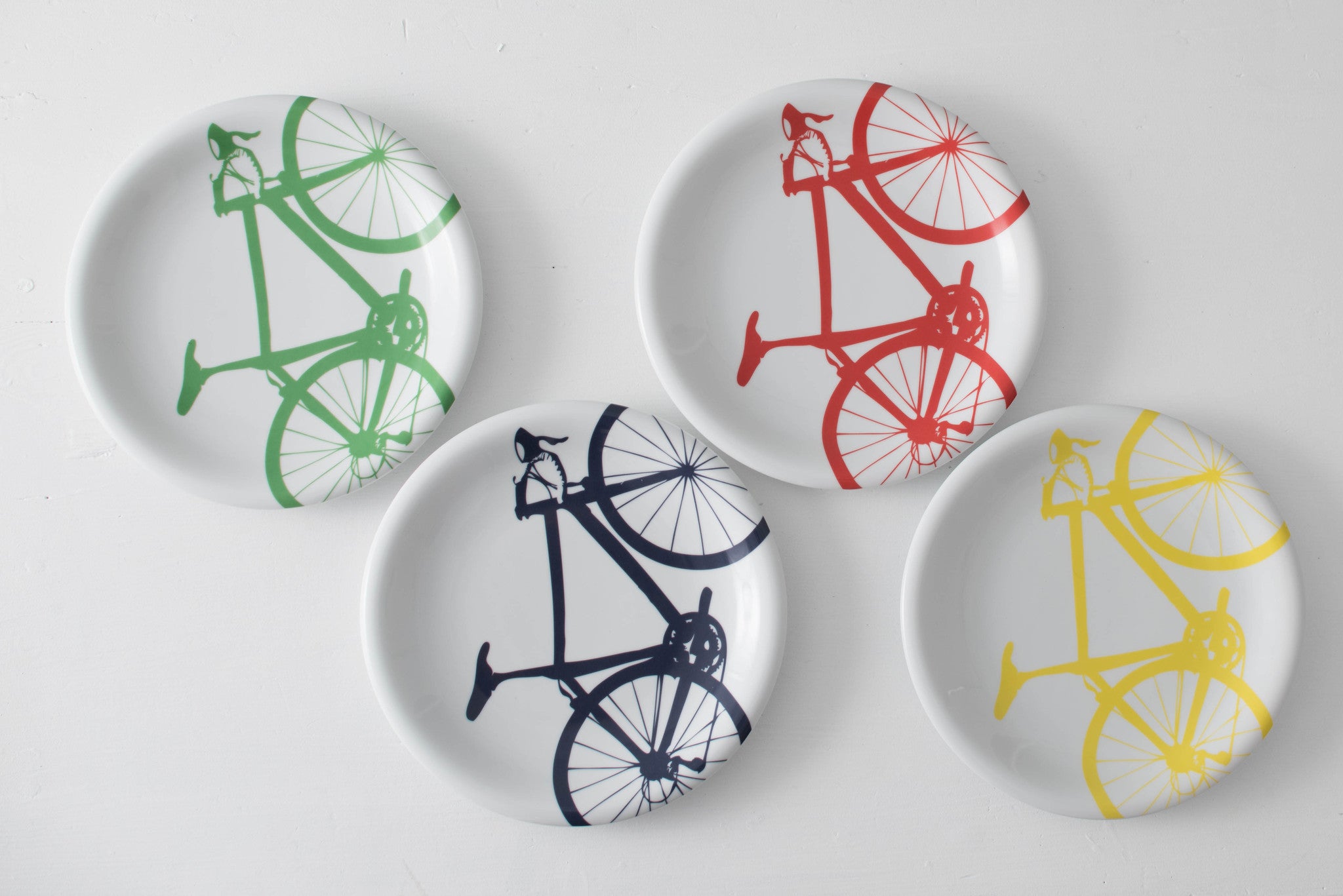 Bicycle Dinner Plates