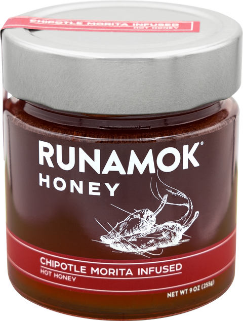 Chipotle Morita Infused Smoky Hot Honey 9oz