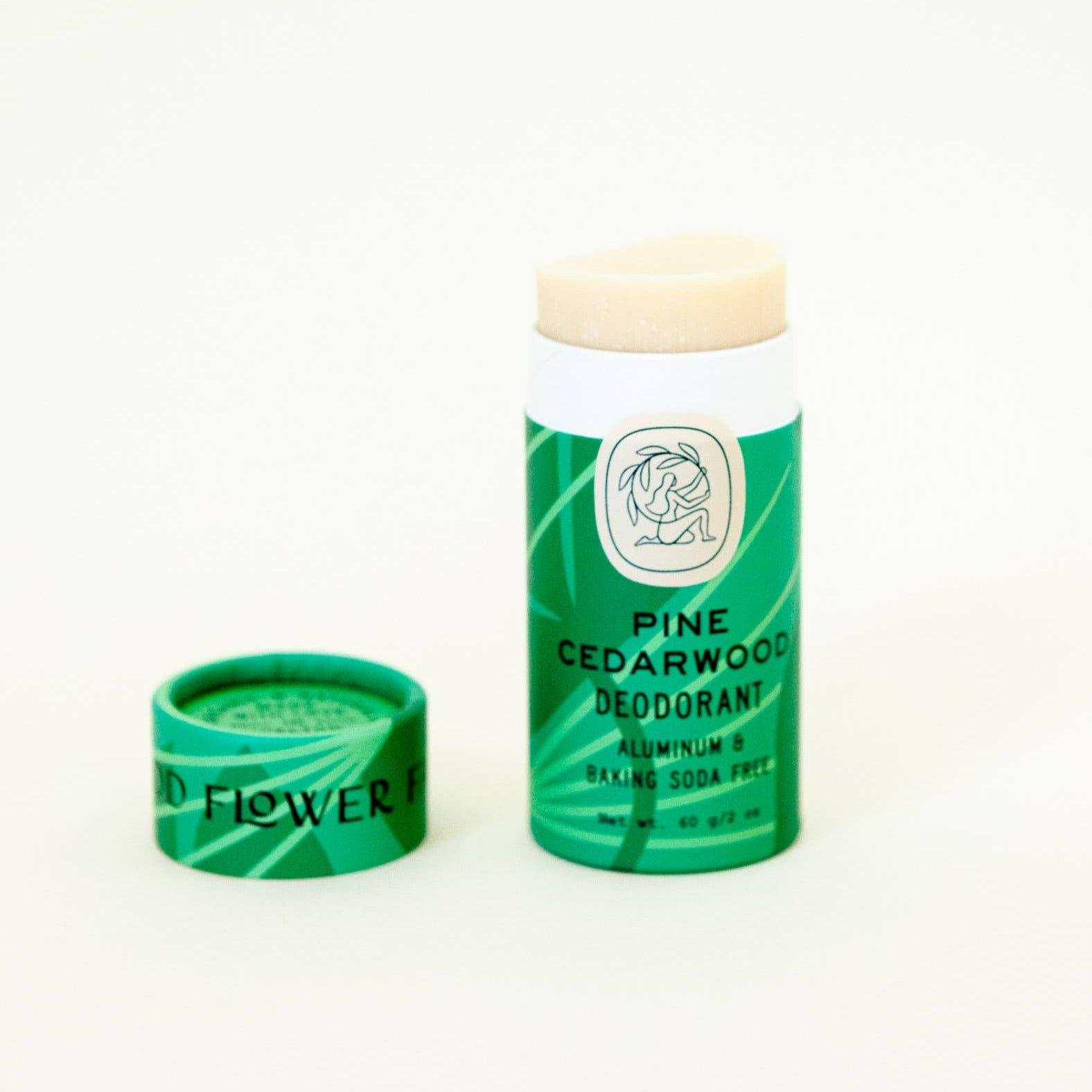 Pine Cedarwood Deodorant / 2.75 oz Biodegradable Stick