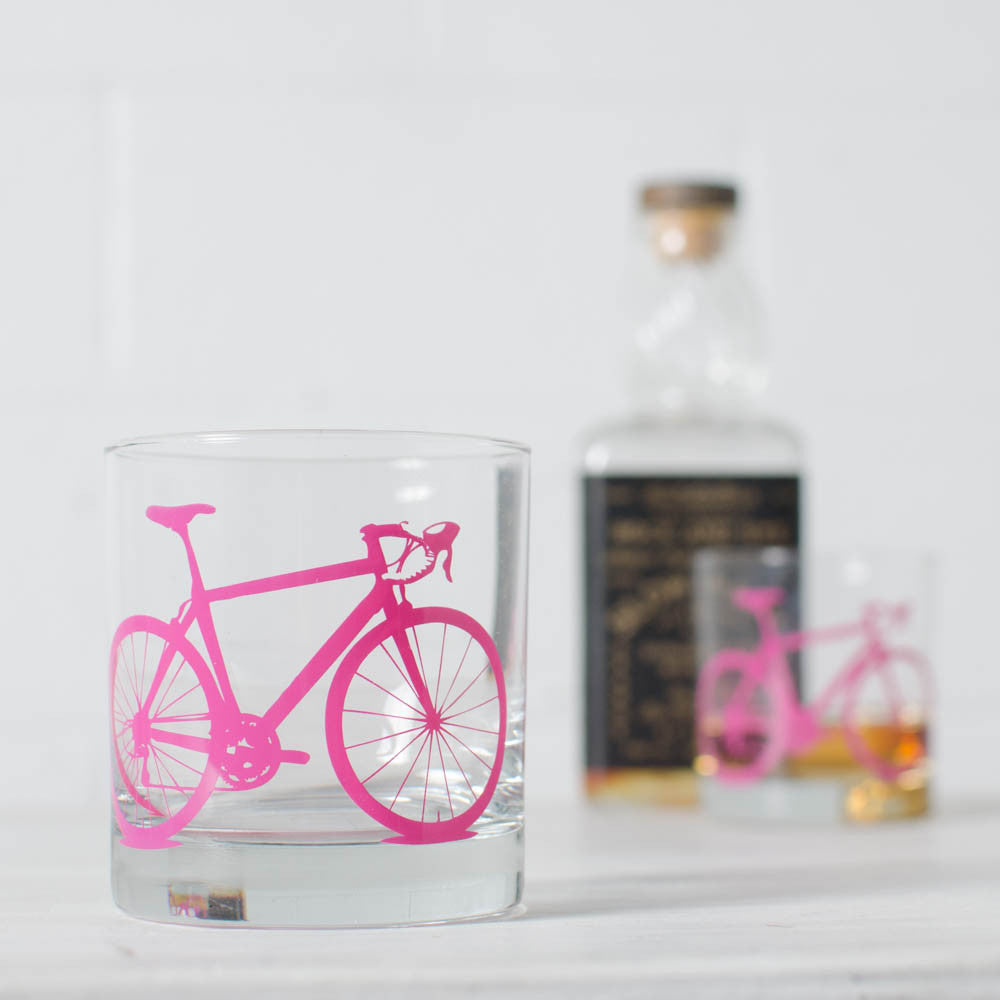 Vintage Bicycle Artwork 2024 Drinking Glasses