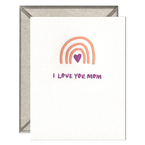 I Love You, Mom - Mother's Day card