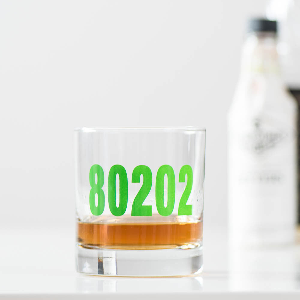 Customized Location Typography Glasses - Set of 6