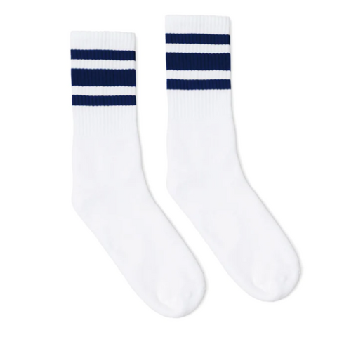 Socco US made socks, Classic Stripes Crew